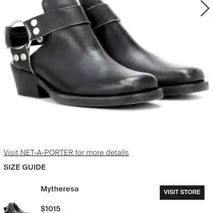Balenciaga | Shoes | Balenciaga Distressed Leather Ankle